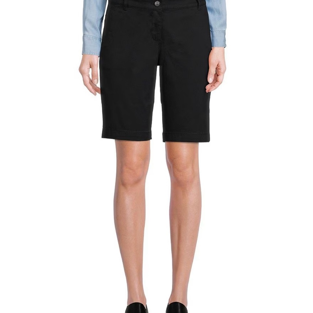 Tommy Bahama Boracay Bermuda Black Flat Front Shorts,‎ Size  16